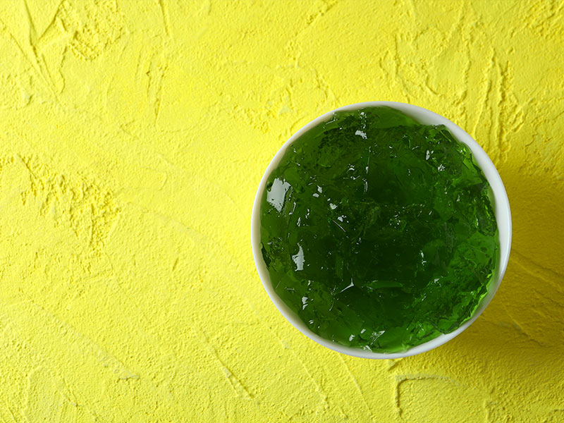 Gelatina Verde de Lima